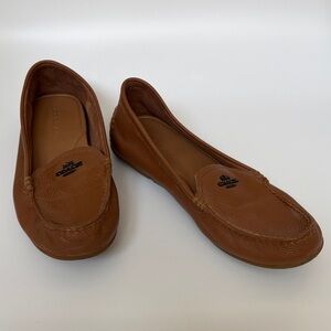 Coach Leather Women's Brown Leather Loafers